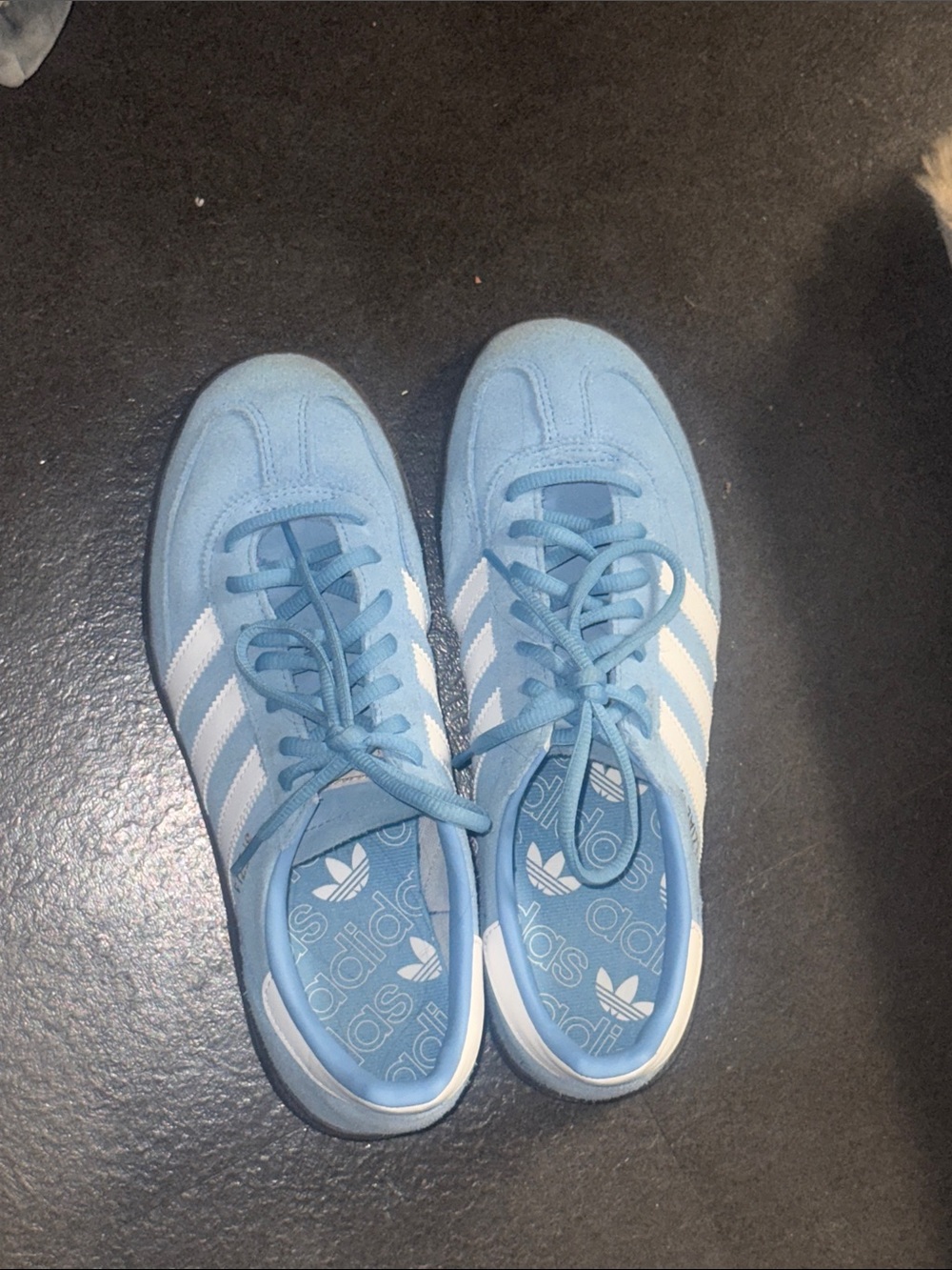 adidas Light Blue and White Women’s Sneakers